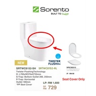 Sorento WC SRTWC8152-RL SRTWC8152-SH Toilet Seat Cover Only PP & UF Material