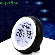 AUGUSTINE Thermometer Smart Weather Station Clock Touch Key Meter Alarm Temperature Meter