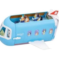 Bluey 3-in-1 Transforming Airplane Toys for Kids Playset, Turns into Resort & Boat, Airplane Toys