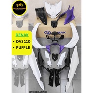 DEMAK Dvs 110 Coverset Red Blue Purple Yellow Body Cover Dvs110 Cover Set Sticker Asing