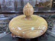 非凡二手家具 【全館自取價】綠檀木聚寶盆A192*擺飾品*收藏品*雕刻品