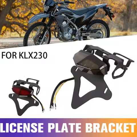 For Kawakasi KLX230/R/S 230R 230S 230SM KLX230 21-24 Tail Tidy License Plate Holder Frame Eliminator
