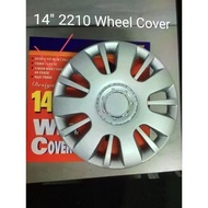 universal 14 inch 2210 car wheel Cover tyre center hub cap steel rim