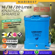 LDM OGAWA FOX PROSPRAY 16l 18l 20l Electric Knapsack Sprayer Battery Pump Garden Pam Racun Bateri Pe