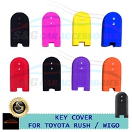 SG Toyota Rush Silicone Car Key Remote Cover / Toyota Wigo Gen 3 Silicone Car Key Remote Cover 1 pie