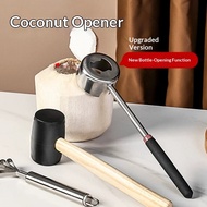 Coconut Opener Tool Set Food Grade 304 Stainless Steel Opener Coconut Meat Tool Coconut Opener Hole 