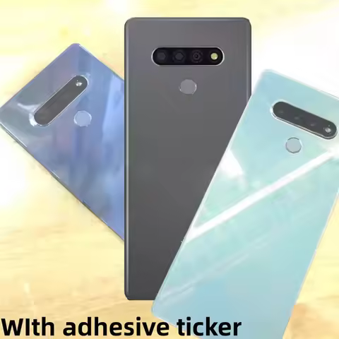 Back Glass back cover case for LG Stylo6 Q730 Q730TM Q730AM Q730VS Battery cover Housing Repair Part