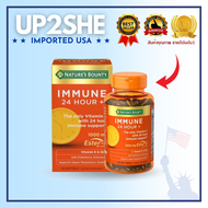 (09/2026) Nature's Bounty Immune 24 Hour Vitamin C, D3 & Zinc for Immune, 1000mg, 50 Count