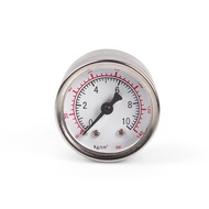 Universal 1/8 NPT Fuel Pressure Gauge Liquid 0-140PSI 0-10Kpa Pointer Oil Press Meter Face For Rv Bo