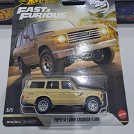 HOTWHEELS Hot Wheels fast & furious toyoya land cruiser fj60