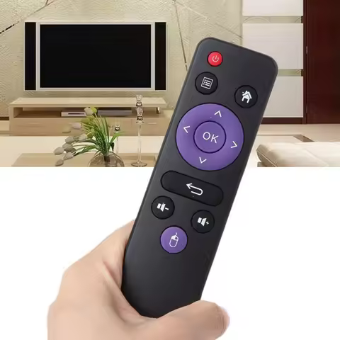 N15R-MX9 4K Android Set-Top Box Remote Control For RK3328 MX10 RK3328,Black