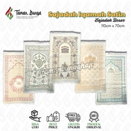 IQAMAH SATIN PRAYER RUGS LARGE SIZE 110CM X 70CM