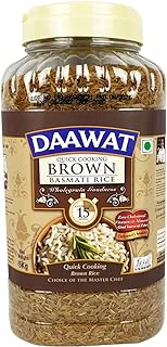 Daawat Quick Cooking Brown Basmati Rice, 5kg