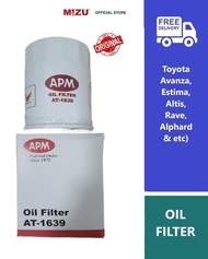 MIZU APM YZZE2 Toyota Oil Filter - Toyota Avanza Estima Altis Rave Alphard Vios Innova  Oil Filter D