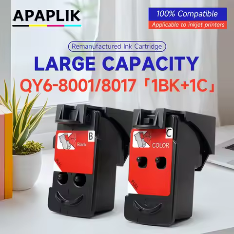 APAPLIK QY6 8001 8017 Print Head Cartridge For Canon Pixma G4110 G4100 G3110 G3100 G2110 G2100 G1110