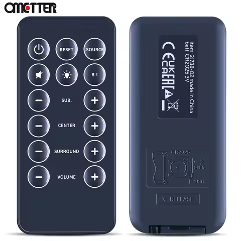 Remote Control For Trust Gaming GXT 658 Tytan 5.1 Surround Sound Speaker System