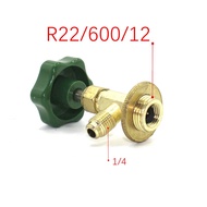 R12 R410a R404a R407a R600a R22 A/C Refrigerant bottle opener,Can open any refrigerant bottle,Distribution valve