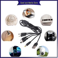 USB charging power cable connector 5V USB to 5.5x2.1mm 4.0x1.7mm 2.0x0.6mm 2.5x0.7mm 3.5x1.35mm