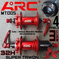 Hub ARC MT005 Red 32 Hole BUKAN Strummer MT009 Raze Pro Hope DT Swiss