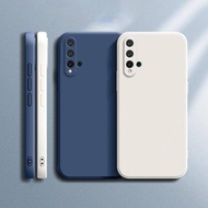 Honor Play5T Play5TPro Play5TYouth Play5Youth Luxury Liquid Silicone Shockproof Soft Phone Case For 
