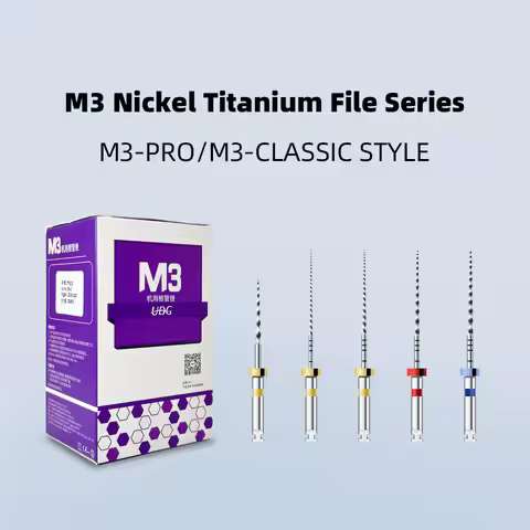 JINGT M3/M3 Pro Dental Files Dental Nickel Titanium Heat Activation Root Canal File Endodontic Rotar