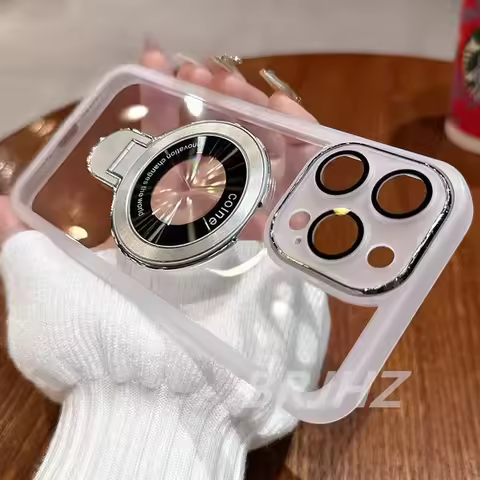 Luxury For Magsafe Bracket Case For Huawei Pura 80 Pro 70 Ultra P60 P50 P40 P30 Lite Pro Magnetic Ri