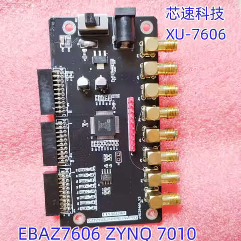 XU-7606 AD7606 EBAZ7606 EBAZ4205 ZYBO PYNQ XC7Z010 Data acquisition card ADAPTER PLATE XILINX ZYNQ 7