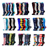 6 Pairs Compression Socks Women Men Sports Socks Running Marathon Cycling Edema Varicose Veins Compr