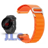 Nylon Strap Nilon Loop Alpine Model Watch Band Garmin Forerunner 55 165 155 245 645 Fr55 F55 Acc Sma