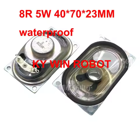 2PCS/Lot LCD display/TV waterproof speaker 5W 8R 4070 speaker 8 ohms 5W 8R 5W 40 * 70MM thickness 23
