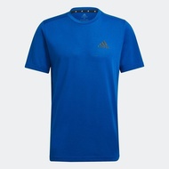 adidas เทรนนิง & Gym & Training เสื้อยืด AEROREADY Designed to Move Feelready Sport ผู้ชาย สีน้ำเงิน