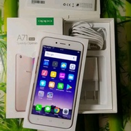 oppo a71 gold fullset ram 2 16GB seken mulus