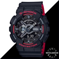 [WatchClubOnline] GA-110HR-1A Casio G-Shock Industrial Plaid Men Casual Sports Watches GA110HR GA110 GA-110 GA-110HR