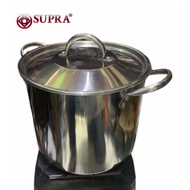 Supra Stock pot 16QT Thick stainless steel (28cm)