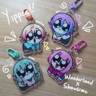 PROJECT SEKAI Wonderland x Showtime - yippee creation keychain gantungan kunci fanmerch - Tsukasa Te