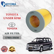 TOYOTA UNSER KF80 AIR FILTER 17801-35030