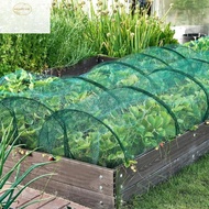 SILKPULSE Greenhouse Tunnel, Collapsible Green Mesh Shade Net Cover, Multi-functional UV Protection 
