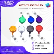 GANTUNGAN YOYO TRANSPARENT ID Card Lanyard ID Card Hang TAG Name TAG