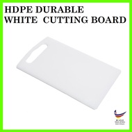 (READY STOCK) Premium HDPE Durable White Cutting Board HDPE Papan Pemotong Putih Tahan Lama