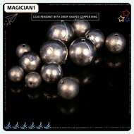 MAGICIAN 10pcs Fishing Lead Sinkers, 1g/2g/3g/4g/5g/6g/7.5g/9g/10g Ball bearing pendant Fishing Weig