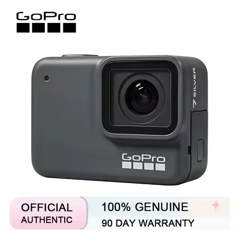 GoPro HERO7 Silver Action Camera 4K Ultra HD Video Recording Touch Screen Sport Camera For Travel Cy