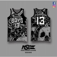 Basketball Jersey Sublimation Customized Name and Number