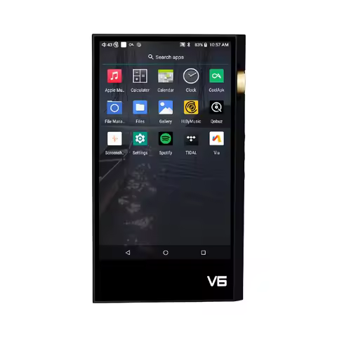 TempoTec V6 Android HiFi MP3 Music Player DAP Portable Dual AK4493SEQ DAC DSD512 WIFI Two-Way Blueto