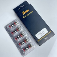 ZQXTA芯子MeshCoil0.60.81.0ohm替换芯五金配件五个一盒260831 ZQXTA MeshCoil 0.6, 0.8, 1.0 ohm replacement coils hard