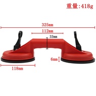 Glass Suction Cups Heavy Duty Aluminum Vacuum Plate Handle Glass Holder Hooks Tile for Suction Cup L