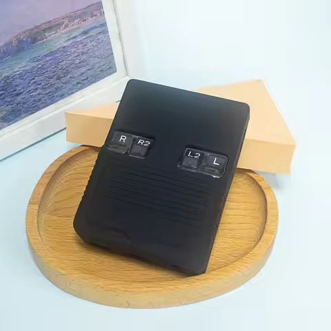 Storage Dust Case for Miyoo Mini Plus Game Console Silicone Protective Cover Solid Color