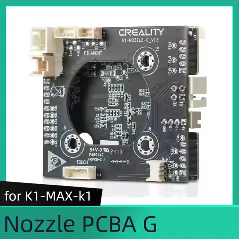 for Creality K1 MAX/K1/K1C Nozzle PCBA Adapter Board for Creality K1 Max Extruder PCBA Board 3D Prin
