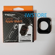 Black Spigen RUGGED ARMOR CASE For APPLE WATCH SERIES 3/2/1 42MM