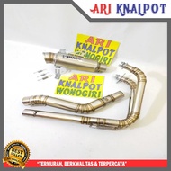 KNALPOT PDK GTX NINJA 250 4TAK KARBU Fi KNALPOT RACING STENLIS Berkwalitas