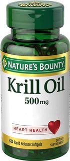 Nature's Bounty磷蝦油 Krill-500 mg Oil, 30 Softgels